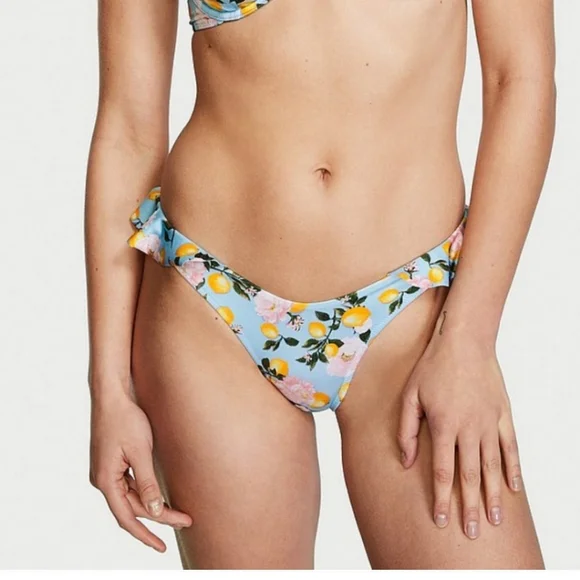 VICTORIA'S SECRET SWIMRuffle Brazilian Bikini Bottom - Picture 2 of 3